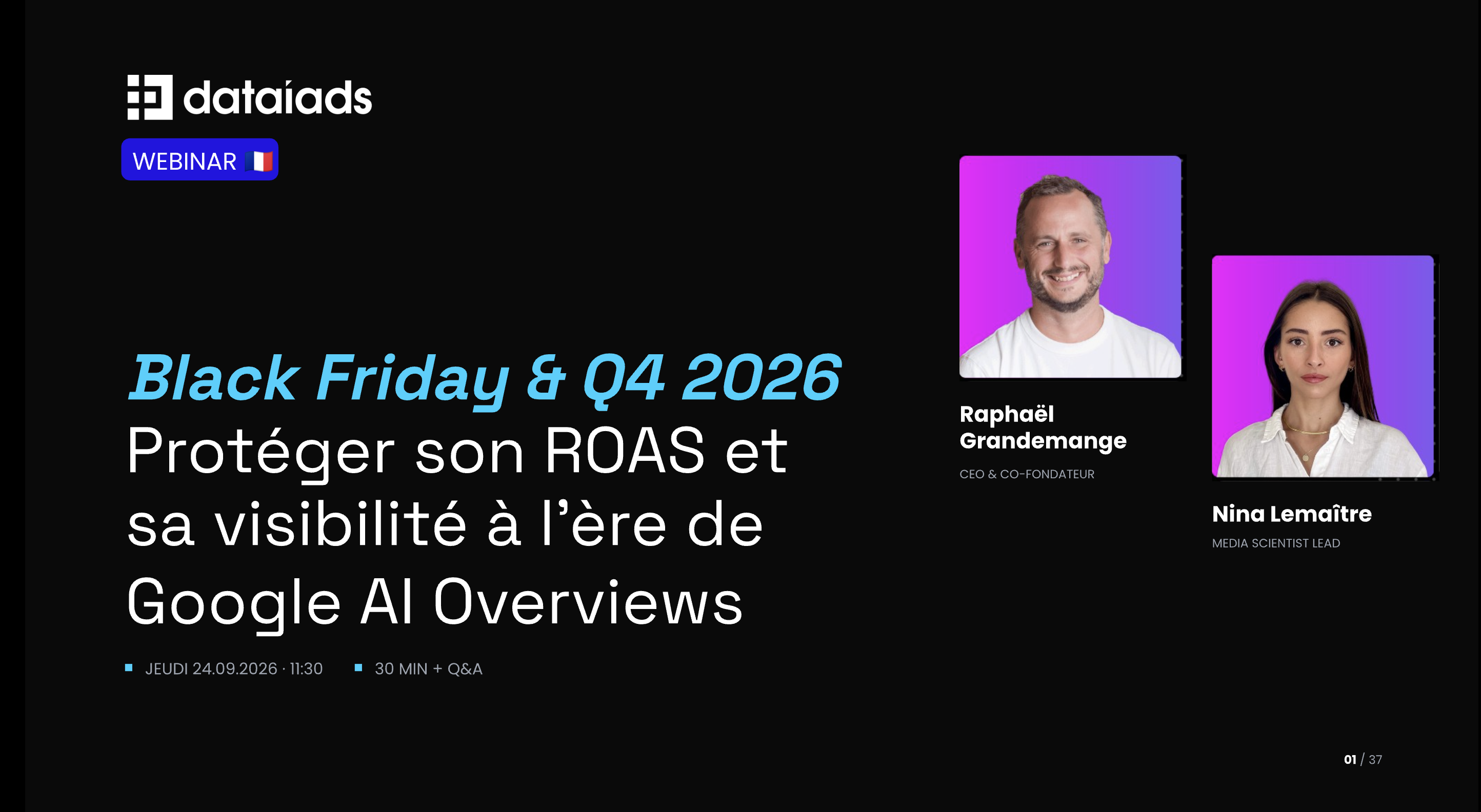 Black Friday & Q4 2026 : protéger son ROAS et sa visibilité à l'ère des Google AI Overviews