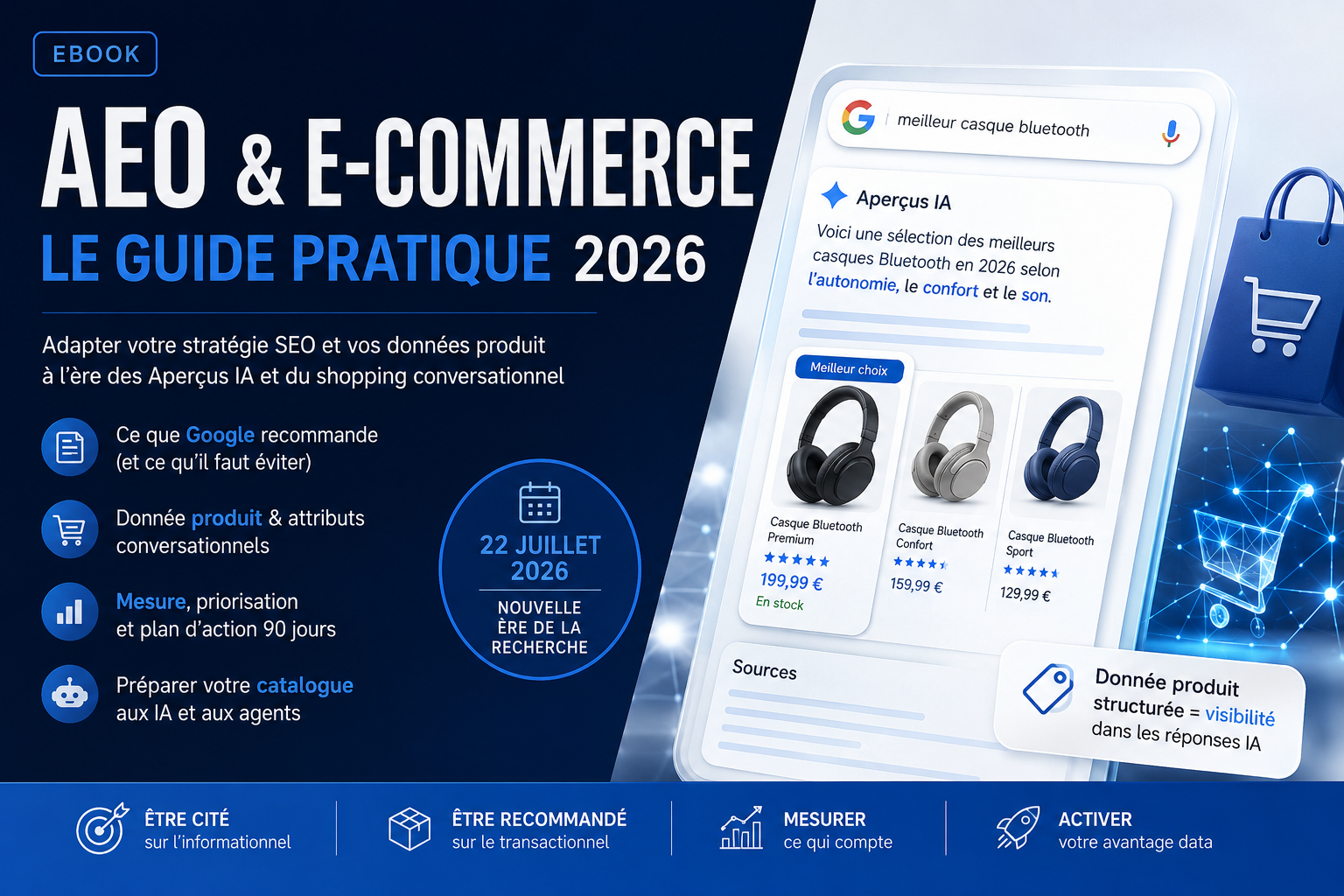 AI Overviews & AEO e-commerce : le guide pour défendre sa visibilité
