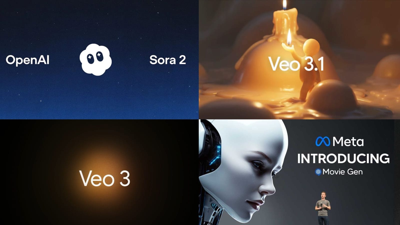 La révolution de la génération vidéo par l’IA en 2025 - OpenAI Sora 2, Google Veo 3.1, Meta Movie Gen... qui va gagner la bataille ? Le benchmark complet 2025