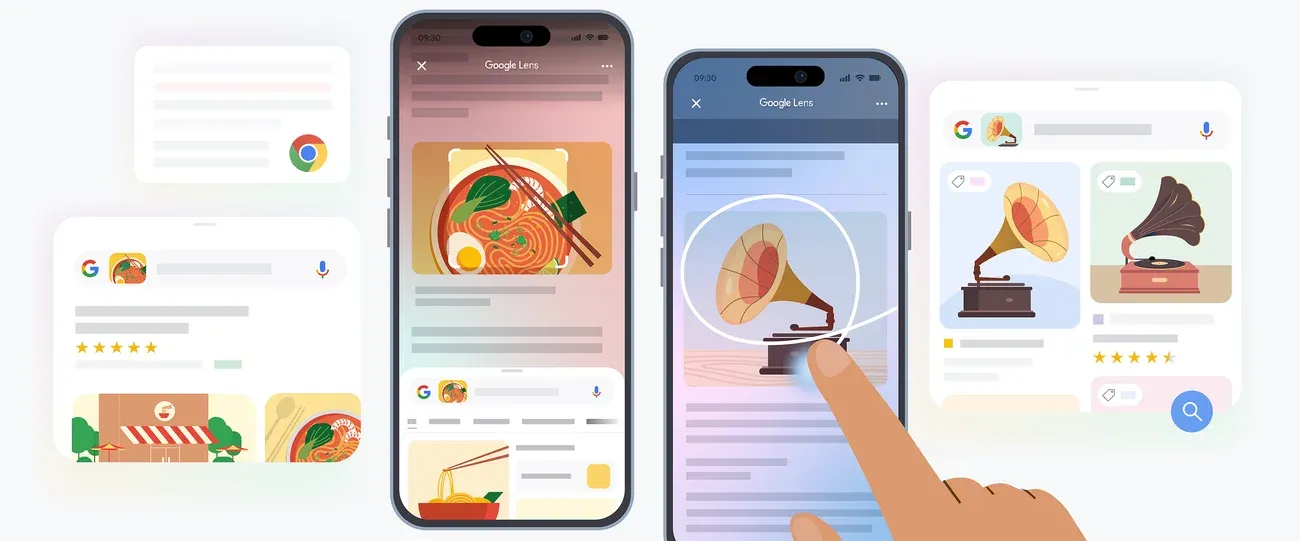 Google Lens adds screen search feature for iOS users and expands AI Overviews