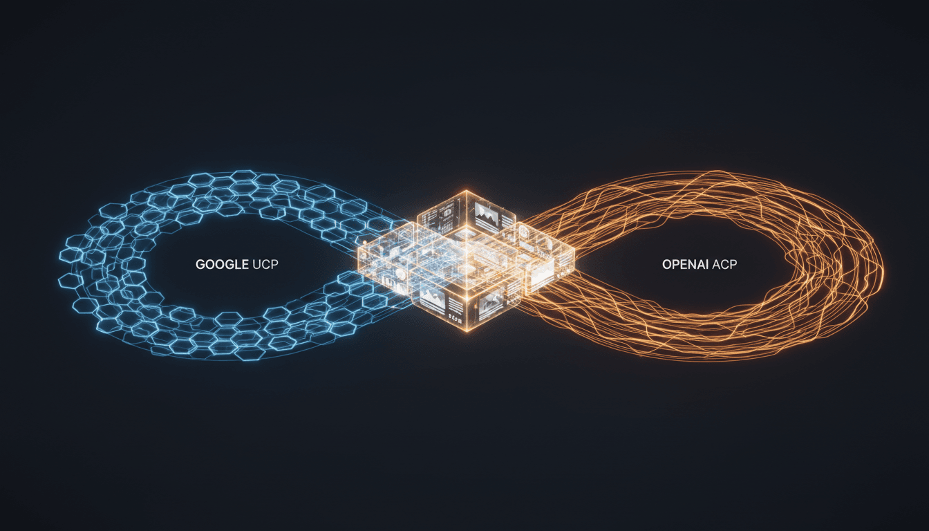 Convergence des protocoles Google UCP et OpenAI ACP autour du flux produit