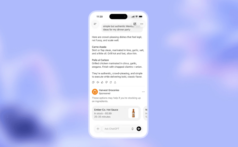 Chatgpt ads : what is it ?