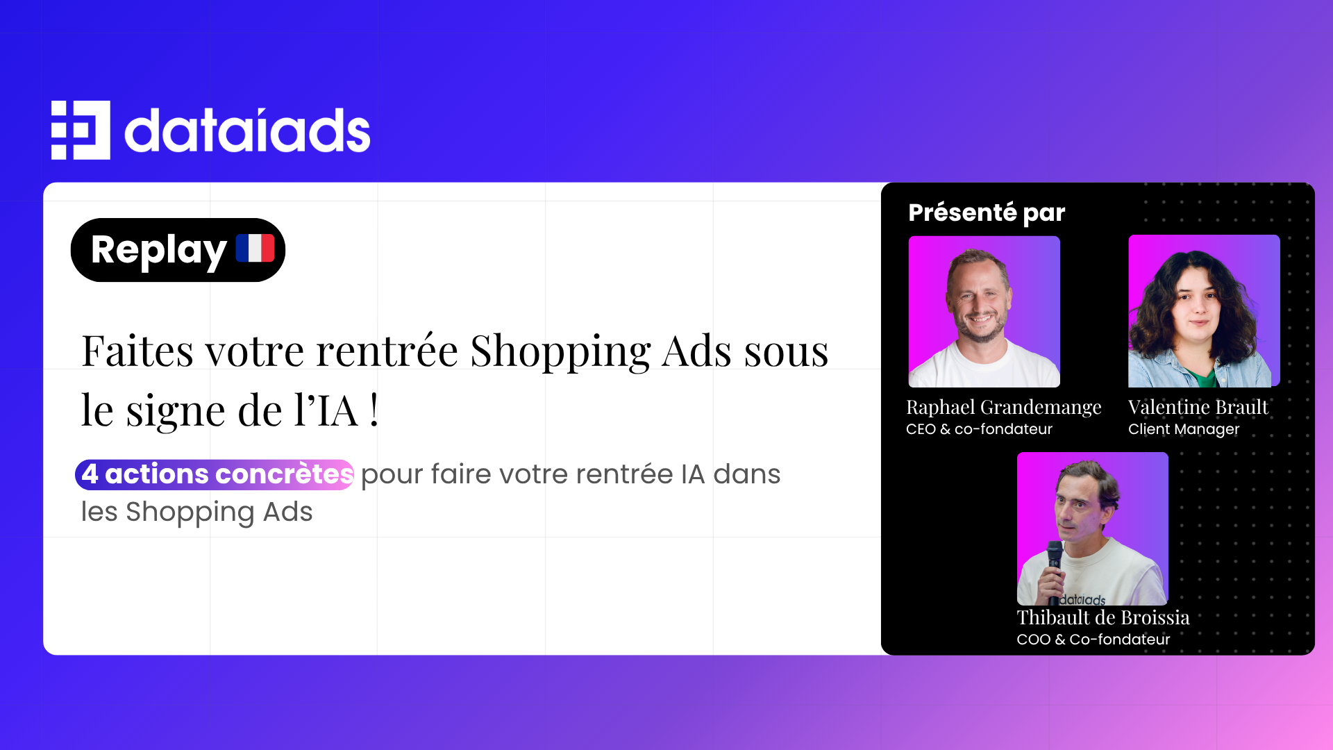 Faites votre rentrée Shopping Ads 2025 sous le signe de l’IA