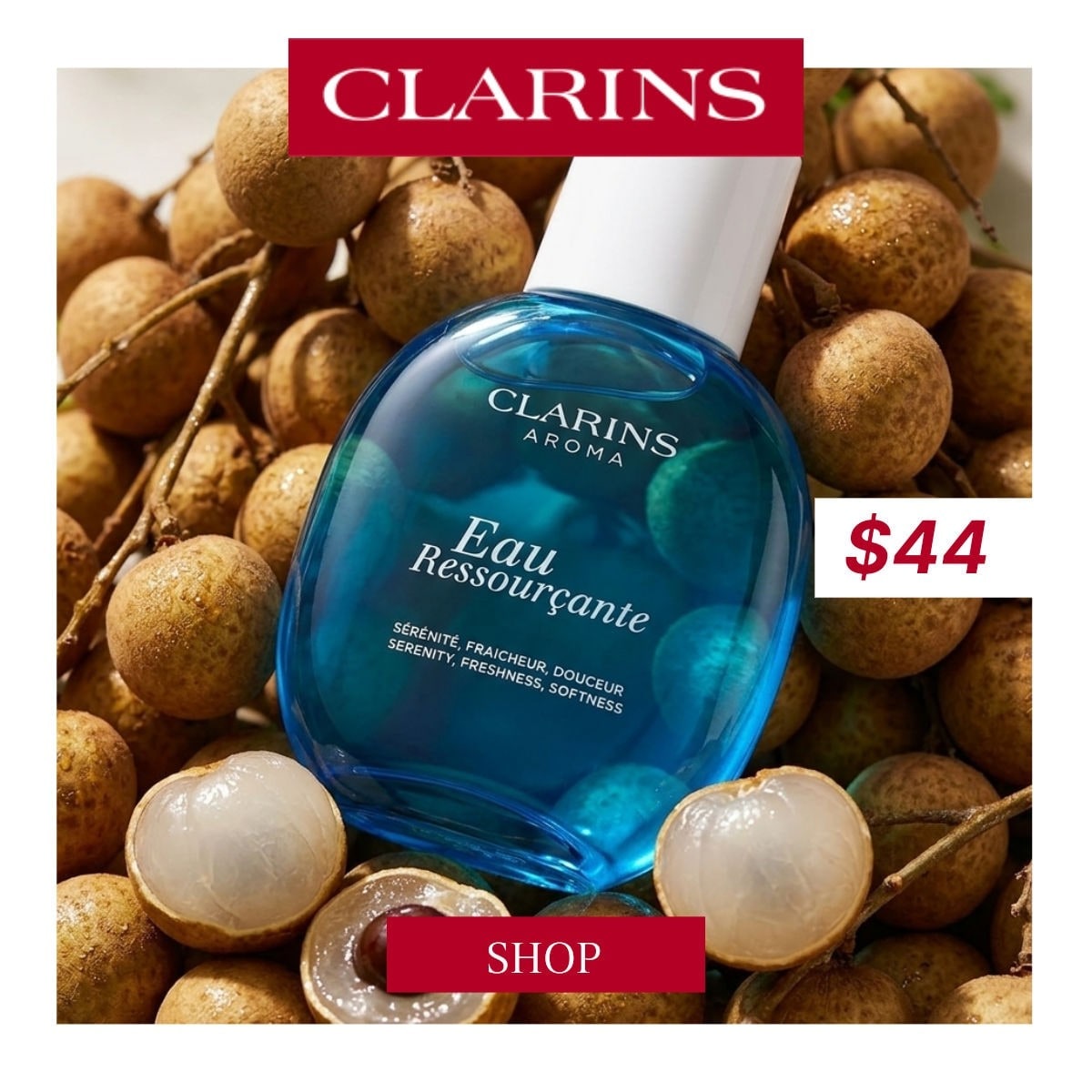 Catalog Ad 1:1 · Clarins