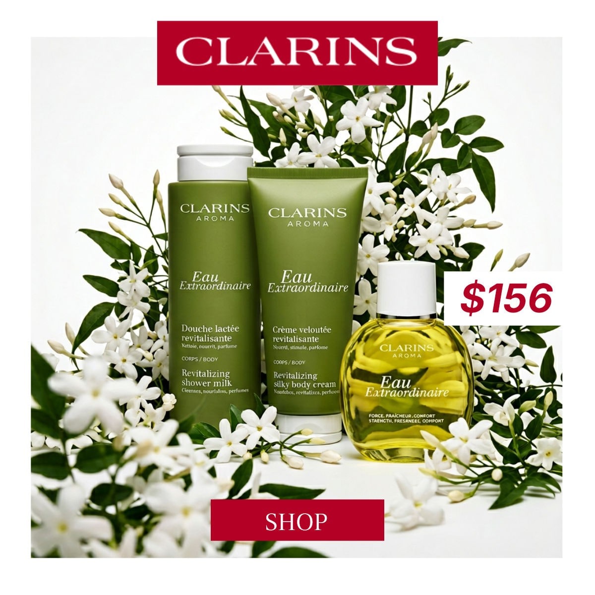 Catalog Ad 1:1 · Clarins