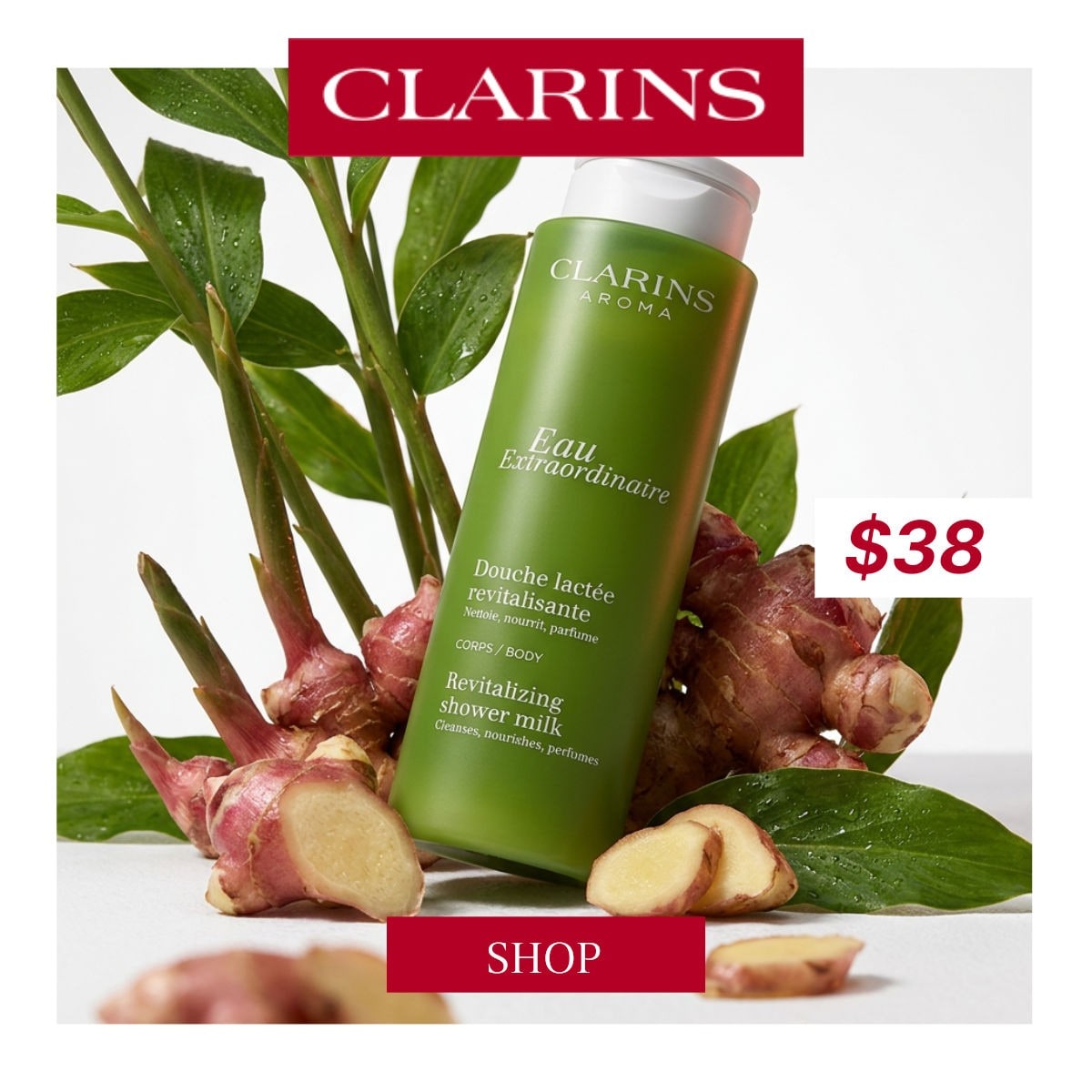 Catalog Ad 1:1 · Clarins