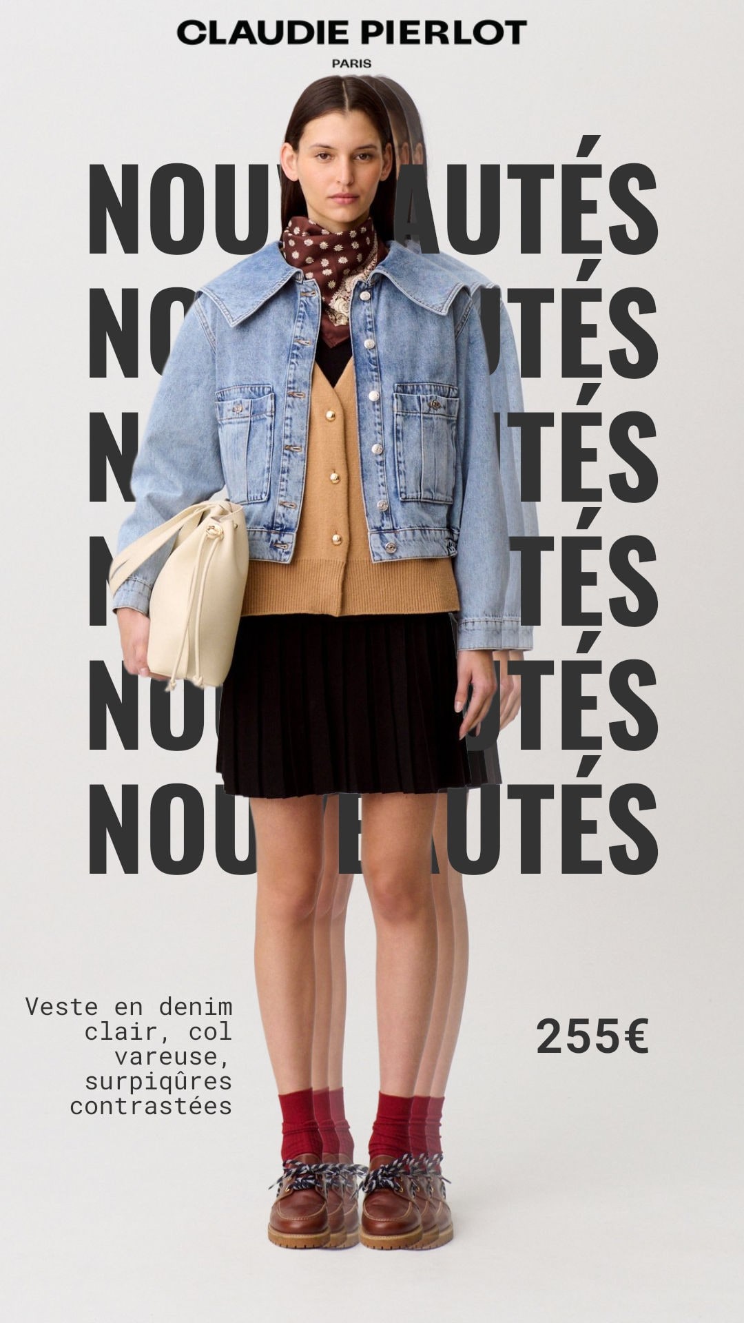Catalog Ad 9:16 · Claudie Pierlot look