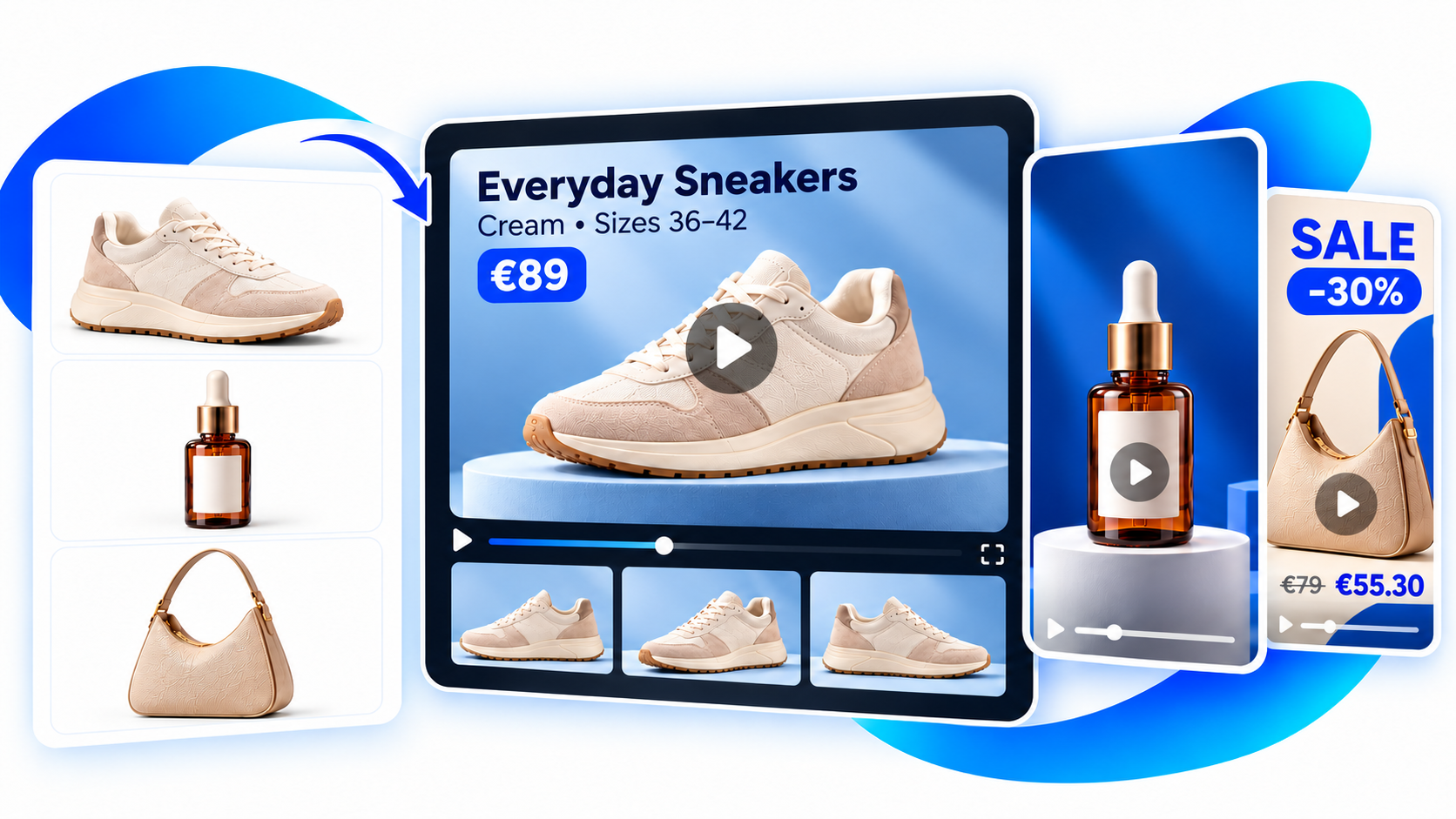 Mejores herramientas de generación de vídeos publicitarios para catálogos ecommerce