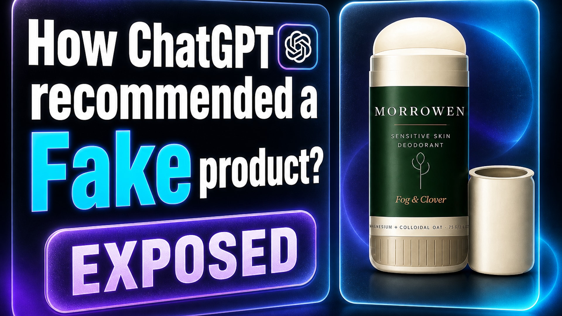 A fake deodorant brand ranked first in ChatGPT: the new fight for AI product visibility